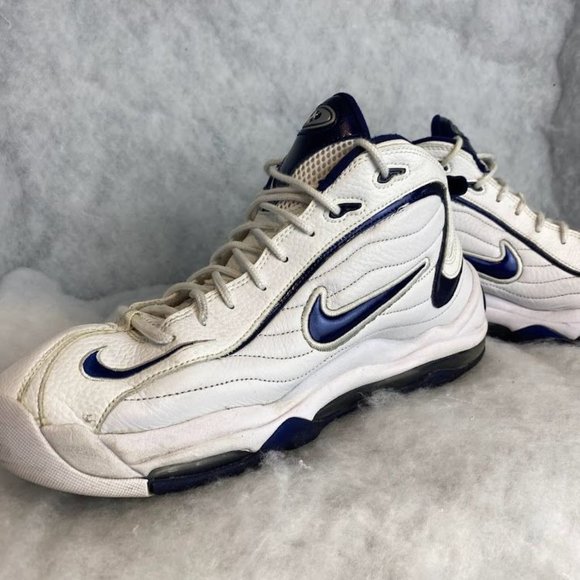 Nike Air Total Max Uptempo Men Size 12 CZ2198 100 Midnight Navy Basketball Shoes - Picture 4 of 11